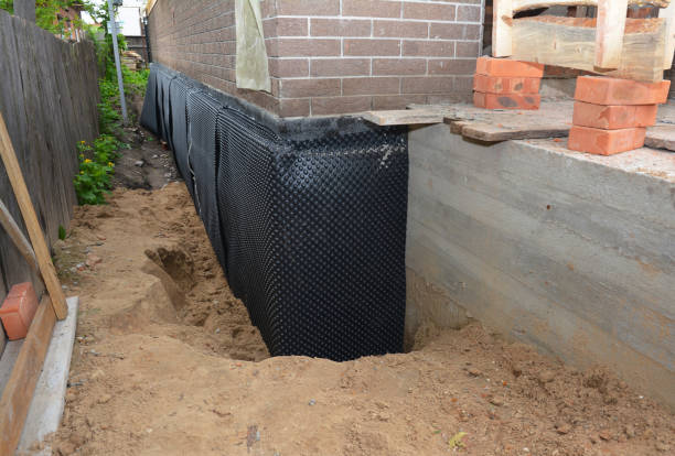 SJ Waterproofing Pros technician performing targeted Waterproofing assessment in South Lebanon, OH